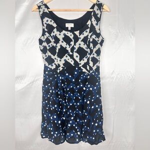 Harlyn‎ 100% Silk Mini A-Line Dress Sleeveless Side Zip Size 2P